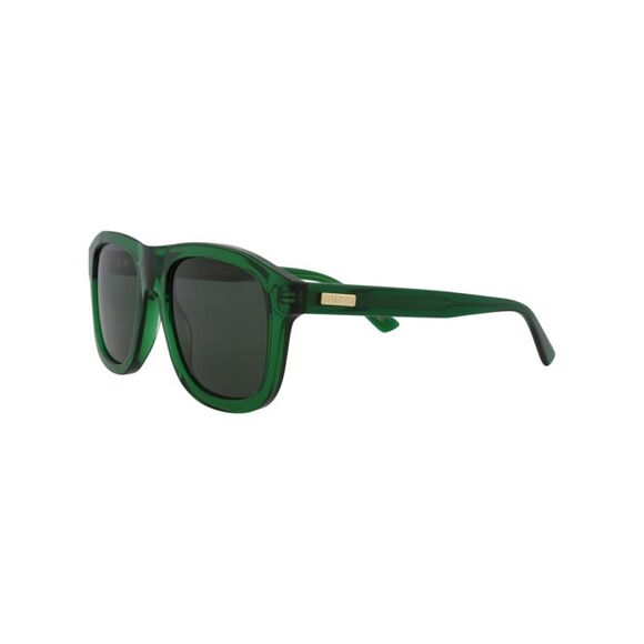 Gucci Aviator-Frame Recycled Acetate Sunglasses Green Mens - Picture 2 of 6